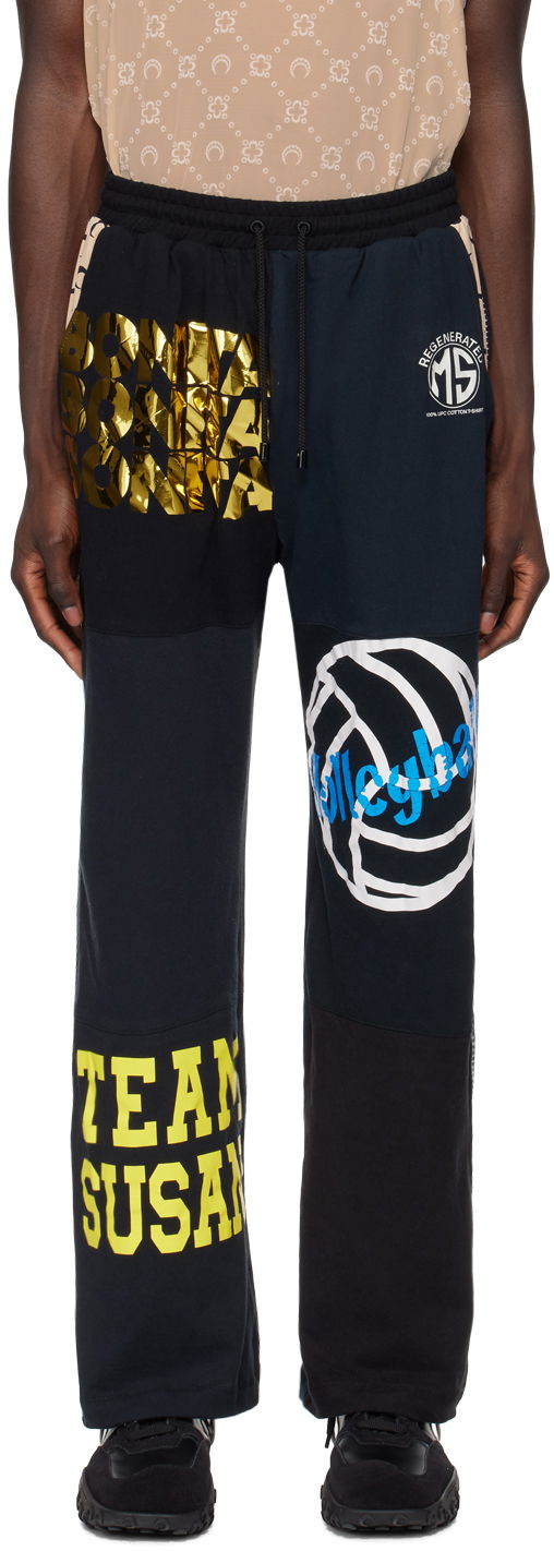 Verryttelyhousut Marine Serre Regenerated Sweatpants Musta | MPA053 UJER0003