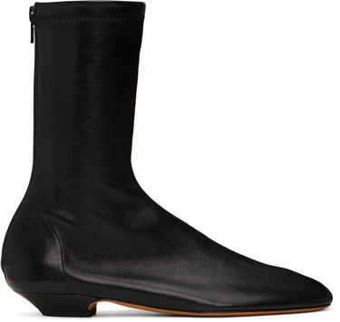 Tennarit ja kengät Khaite Khaite Apollo Flat Ankle Boots Musta | F1082-836, 0