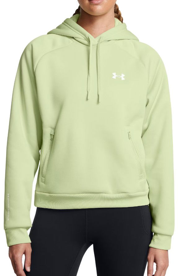 Huppari Under Armour Hoodie With Kangaroo Pocket Vihreä | 1386504-383