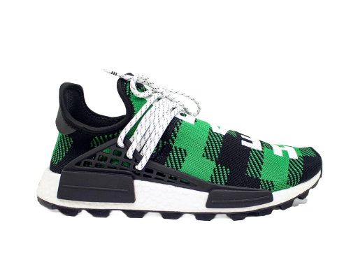 Tennarit ja kengät adidas Originals NMD Hu Pharrell x BBC Green Plaid Monivärinen | EF7388