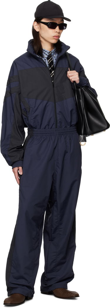 Verryttelyhousut VETEMENTS Vetements Iconic Tracksuit Pants Tummansininen | UH76GP400N, 3