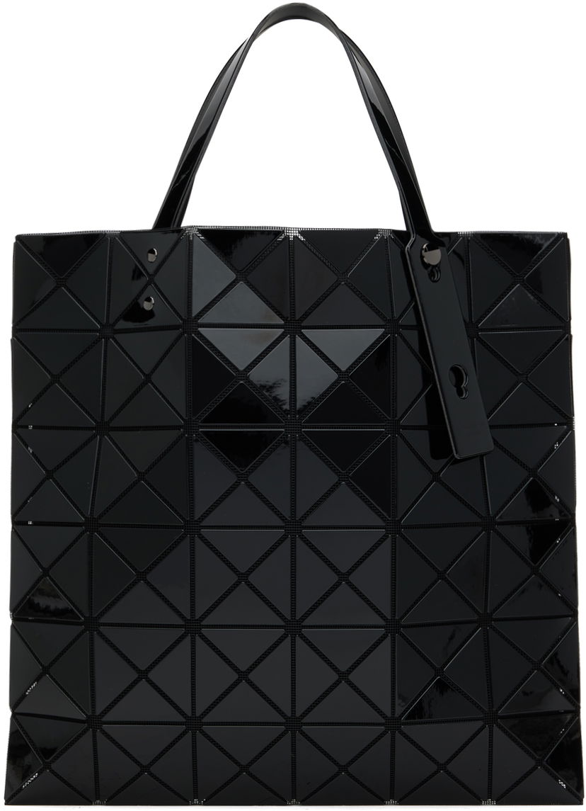 Kangaskassi BAO BAO ISSEY MIYAKE Geometric Pattern Tote Bag Musta | BB48AG053