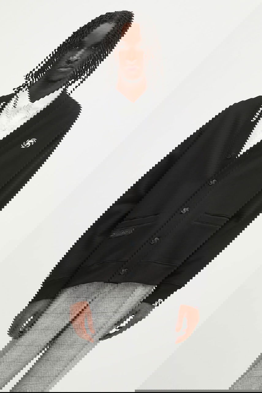 Villapaita AAPE by A Bathing Ape AAPE Now Cardigan Musta | AAPSWMB329XXN, 0