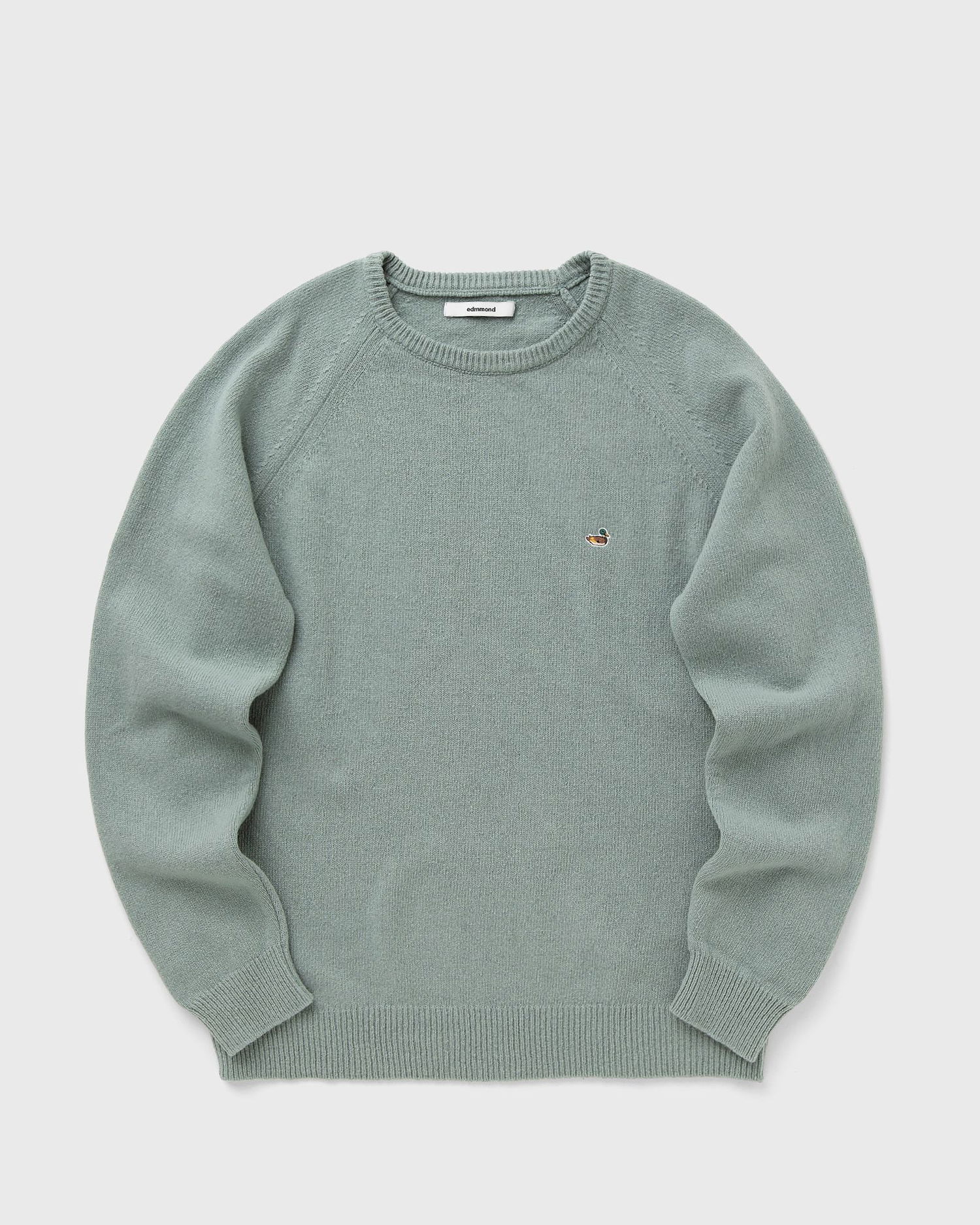 Villapaita Edmmond Studios Duck Patch Crewneck Knit Sweater Vihreä | 325-60-01620, 0
