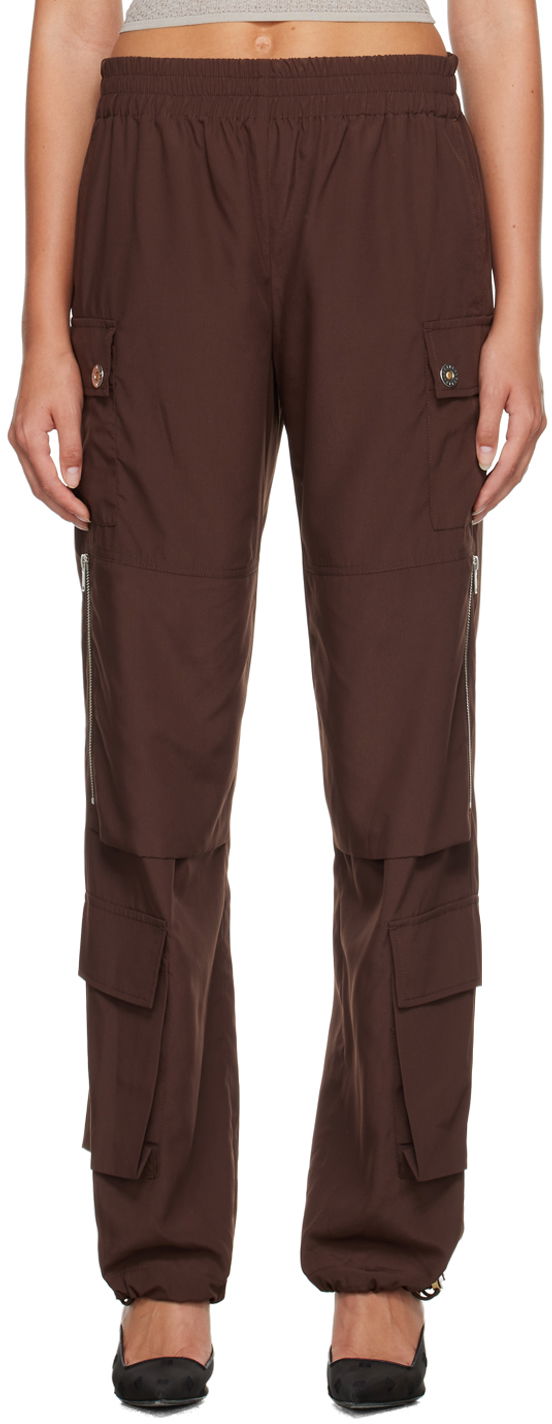 Cargo housut Dion Lee Pocket Cargo Trousers Ruskea | C2149P23