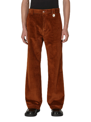 Housut CORMIO Taner Trousers Ruskea | CORTANERDENIM DARKBROWN