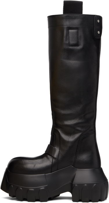 Tennarit ja kengät Rick Owens Rick Owens Concordians Mega Tractor Tall Boots Musta | RU02E1870 LGE, 2