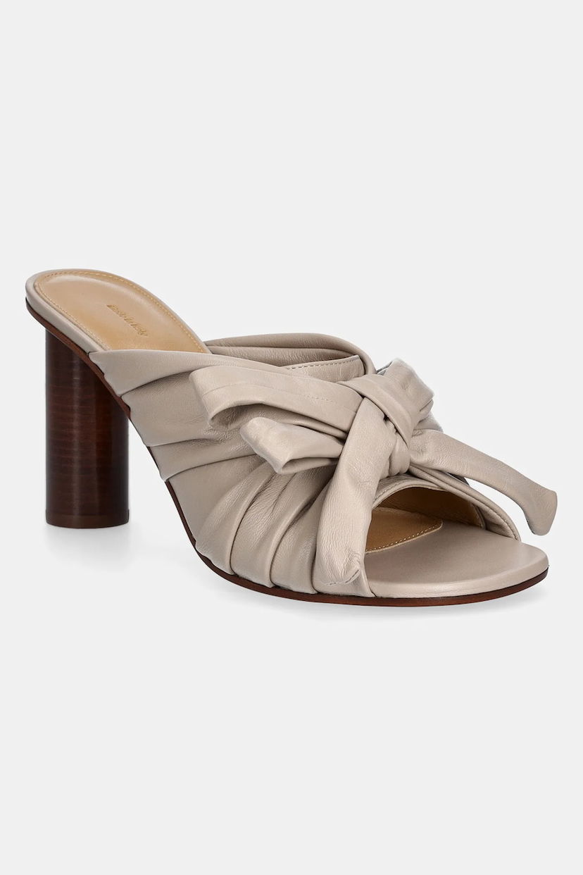 Tennarit ja kengät JW Anderson JW Anderson Knotted Heeled Mules Beige | SN0095.LA0161.190