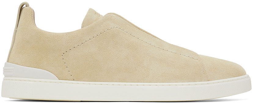 Vaatteet ZEGNA Zegna Triple Stitch Beige | LHSOY-S4667Z-BUR