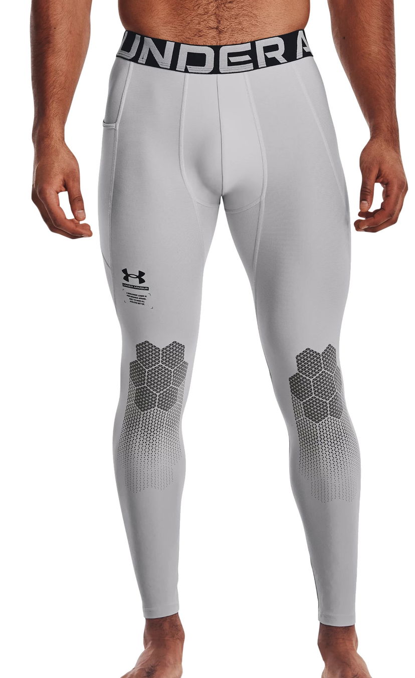 Sukat Under Armour HeatGear Compression Leggings Harmaa | 1370413-014