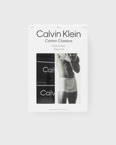 Nyrkkeilijät CALVIN KLEIN 3-Pack Trunk Boxers & Briefs XL Musta | 000NB4002A001, 1