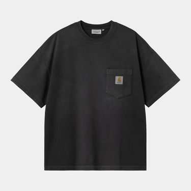 T-paita Carhartt WIP WIP S/S Hudson Pocket Tee Musta | I035140_30, 4