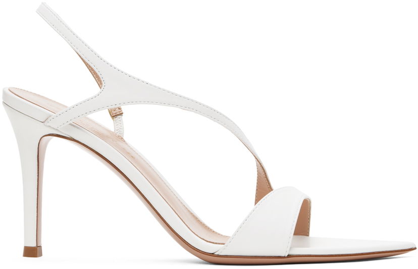 Tennarit ja kengät Gianvito Rossi Gianvito Rossi Mayfair Heeled Sandals Valkoinen | G32462.85RIC.NAP