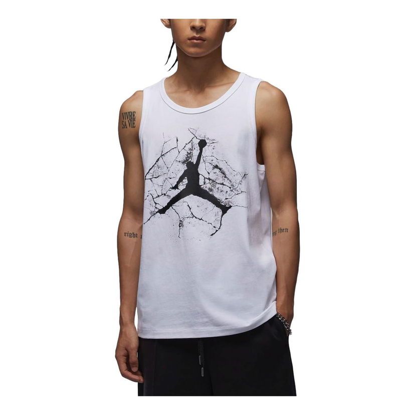 Tankkitoppi Jordan Jordan Graphic Tank Valkoinen | FZ1942-100