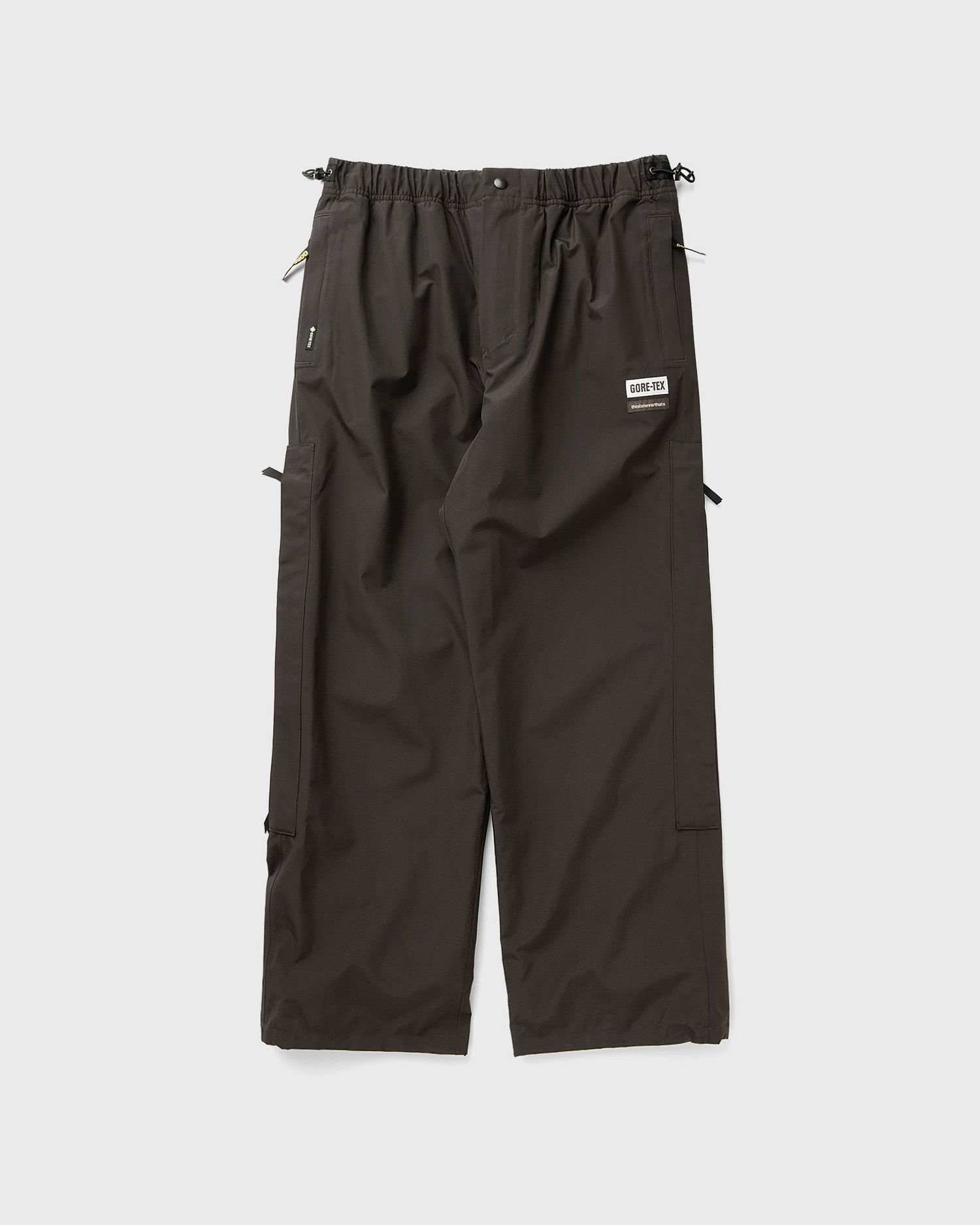 Cargo housut thisisneverthat GORETEX 2L Wet Weather Pants Musta | GT243GPAOP01-OLB, 0