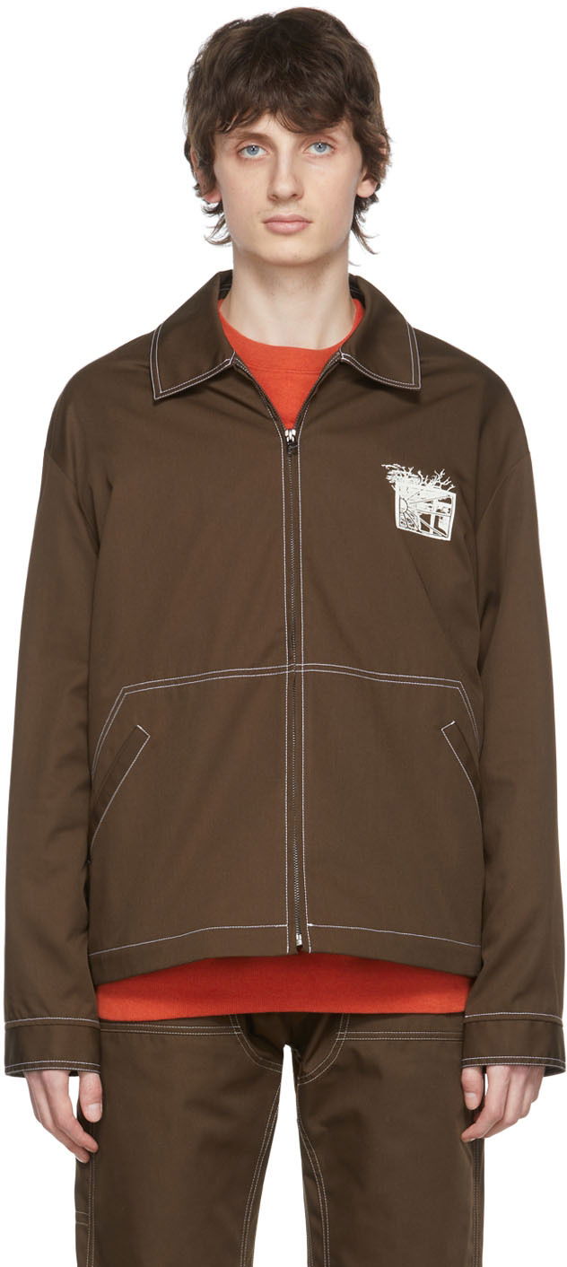 Takki PACCBET Polyester Jacket Ruskea | PACC10J003