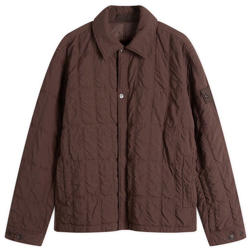 Takki Stone Island PrimaLoft Quilted Jacket, Size Large Ruskea | K2S154100099-V0070