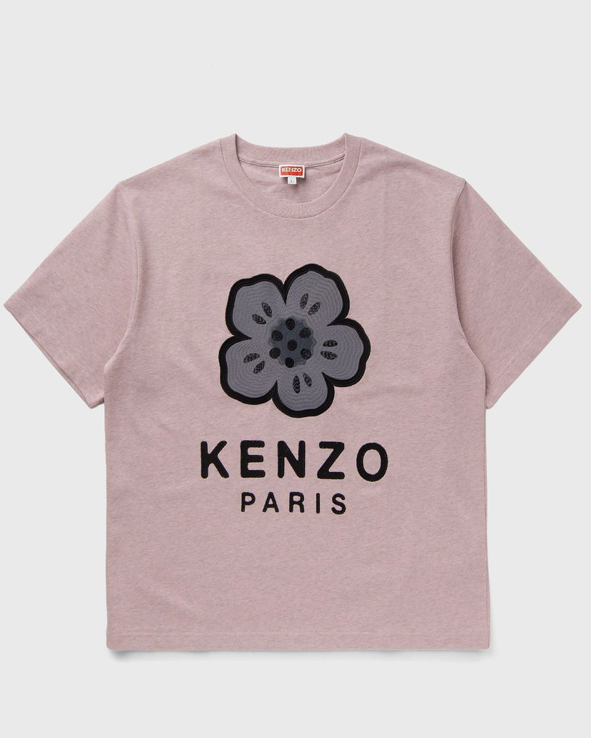 T-paita KENZO Kenzo Boke Flower Embroidered T-Shirt Vaaleanpunainen | FF65TS4574SI.30