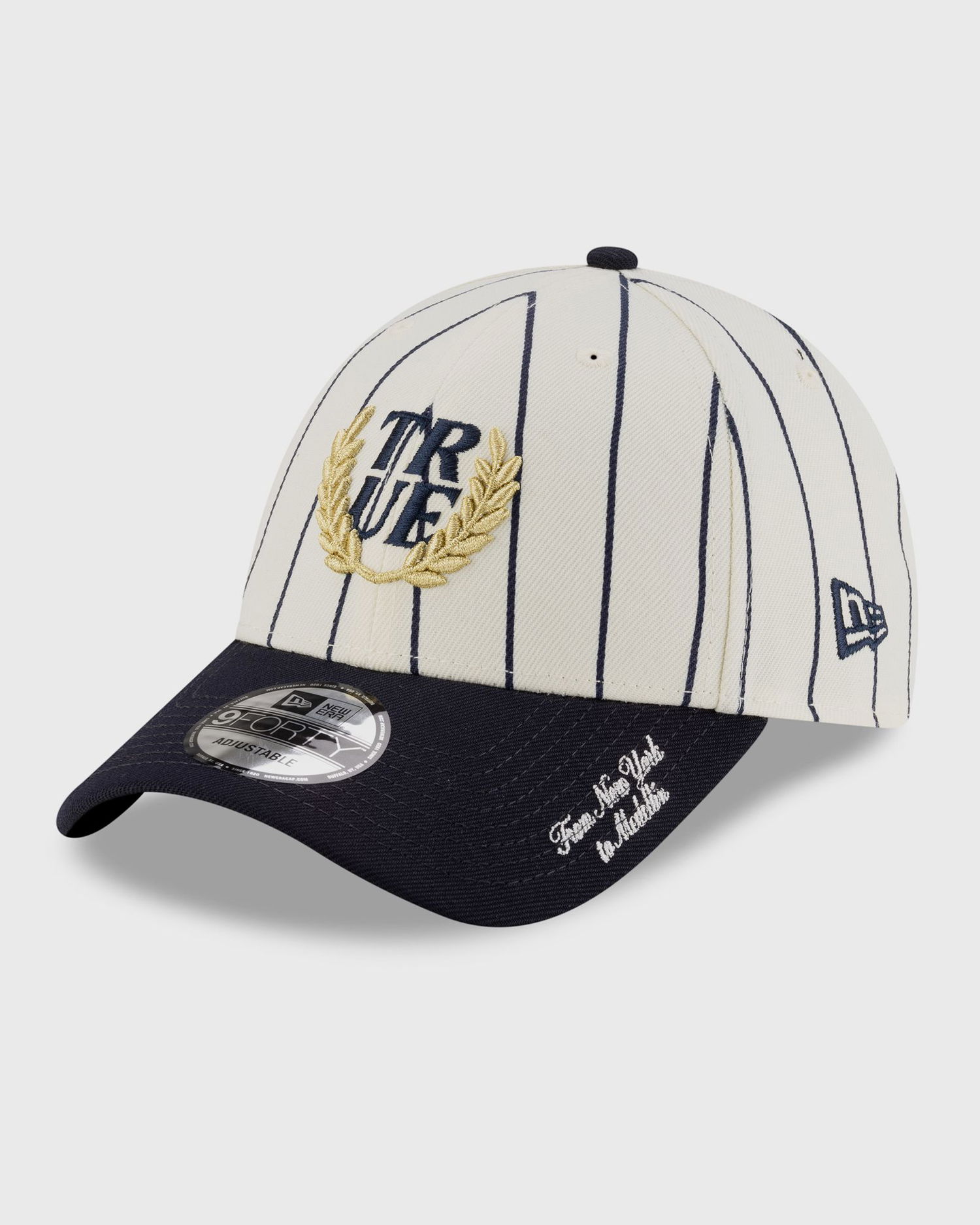 Korkki New Era TRUE Pinstripe Adjustable Cap Tummansininen | 60748342, 1