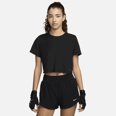 Crop top Nike Dri-Fit One Classic Breathe Musta | FN4117-010, 1