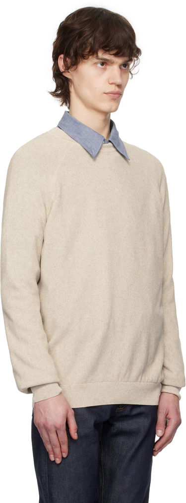 Villapaita A.P.C. A.P.C. Florian Knit Sweater Beige | VIAJC-H23406, 1