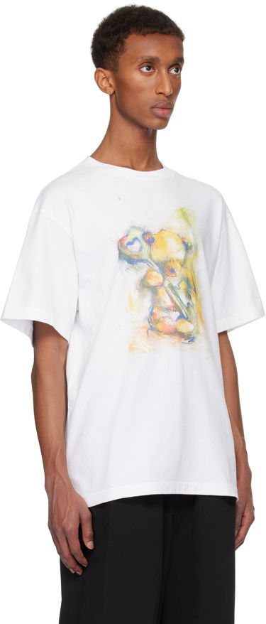 T-paita We11done We11done Graphic Print T-Shirt Valkoinen | WD-TT3-24-752-U-WH, 1