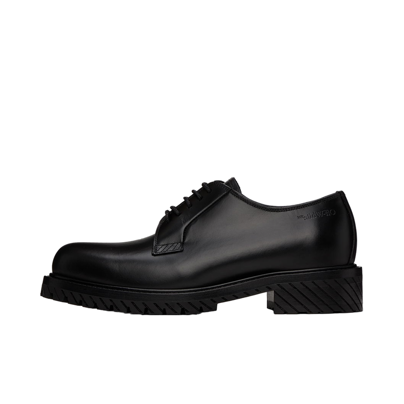 Tennarit ja kengät Off-White Military Derbys Musta | OMIF028C99LEA0011010