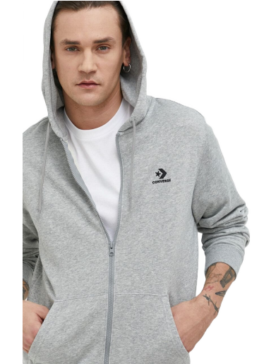 Huppari Converse Full-Zip Hoodie Harmaa | 10023871.A02
