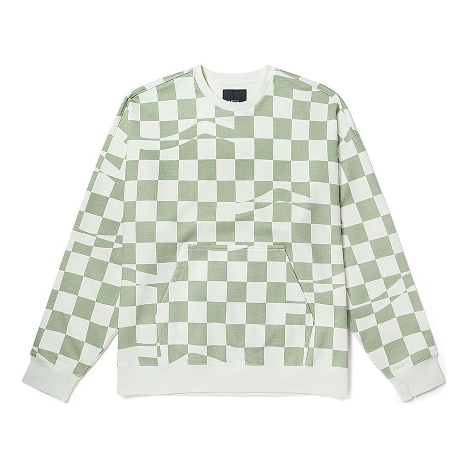Huppari Vans Checkerboard Print Hoodie Vihreä | VN00091KC1C, 0