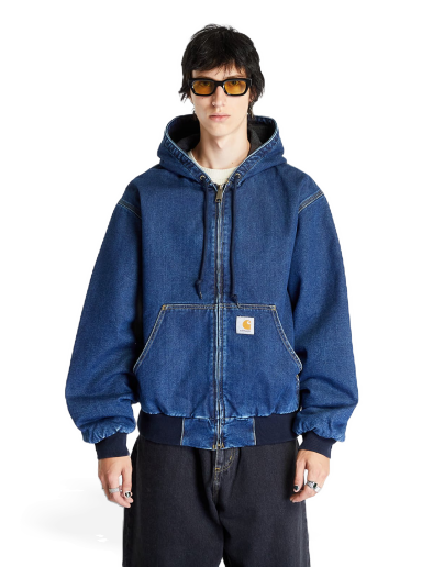 Takki Carhartt WIP denim OG Active Tummansininen | I032232.0106