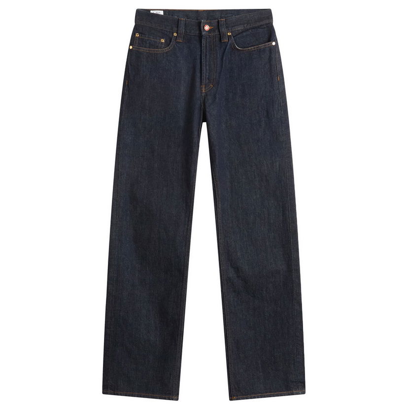 Jeans Casablanca Casablanca Selvedge Embroidered Laurel Jeans 30" Sininen | MPF25-TR-330-01