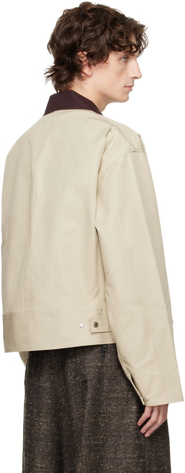 Takki JW Anderson JW Anderson Curved Hem Jacket Beige | JK0413-PG1802, 2