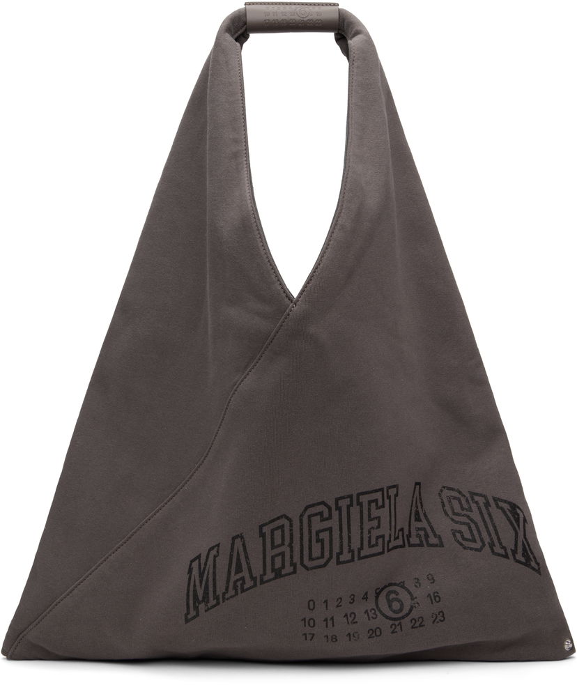Kangaskassi Maison Margiela MM6 Maison Margiela Triangle Tote Harmaa | S54WD0039 P7261