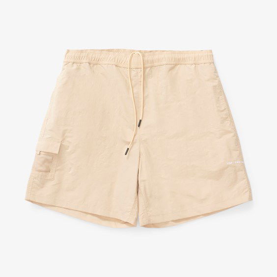 Shortsit Pop Trading Company Painter Short Beige | POPSS23-04-008, 0