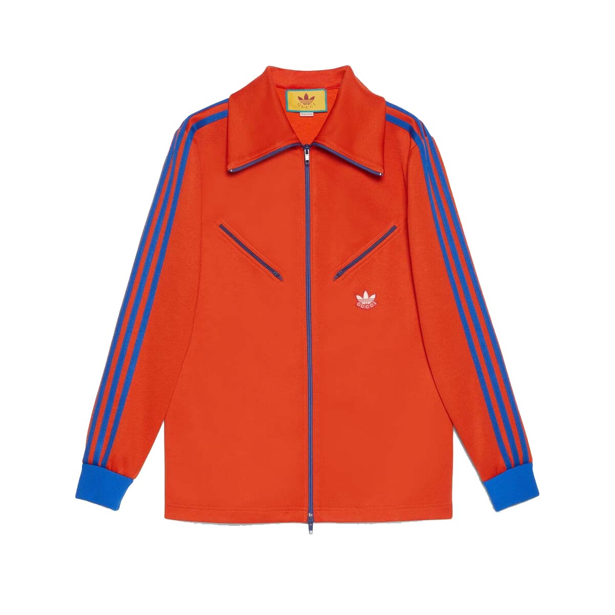 Huppari Gucci adidas x Zip Sweatshirt Orange/Blue Punainen | 724623 XJEGU 7476, 0
