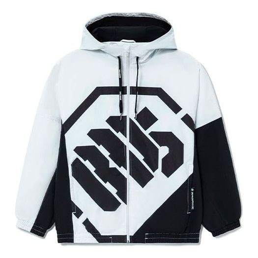 Tuulitakki Li-Ning BAD FIVE Basketball Hooded Jacket Monivärinen | AFDS075-1