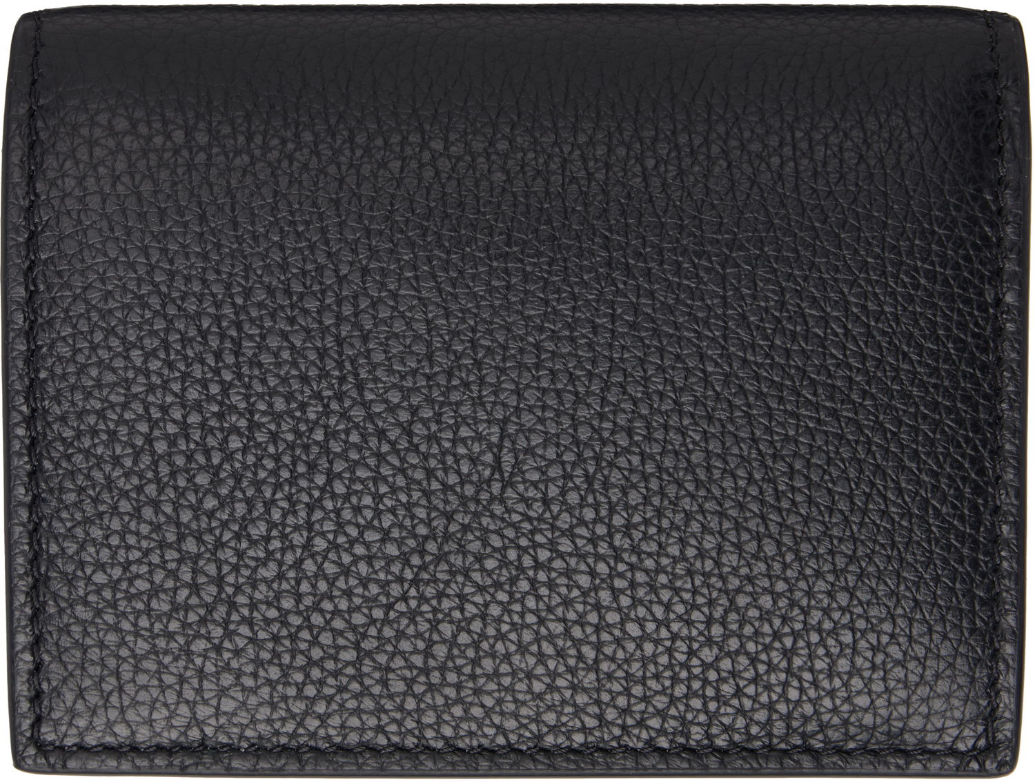 Lompakko Marni Marni Mending Embroidery Leather Bifold Wallet Musta | PFMI0098U0 P6533, 1