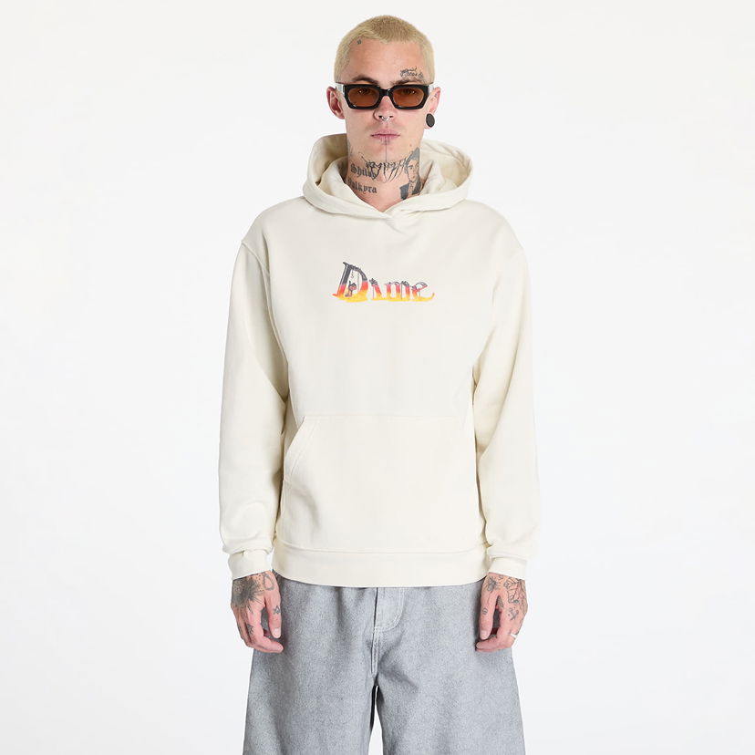 Huppari Dime Classic Skynet Hoodie UNISEX Natural S Beige | DIMEFA2416NAT