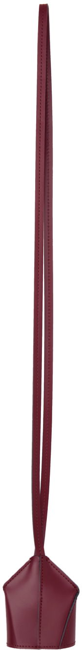 Avaimenperät Maison Margiela Leather Key Ring Keychain Burgundia | SA6UA0003 P7183