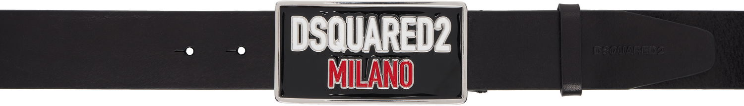 Vyöt DSQUARED2 Dsquared2 Logo Plaque Belt Musta | BEM0656-01500001-M436, 0