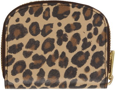 Lompakko A.P.C. Demi-Lune Mini Compact Coin Pouch Ruskea | PXBUR-F63437, 1
