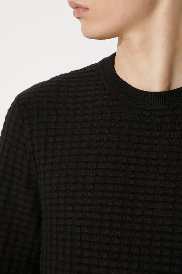 Villapaita Samsoe Samsoe Samsoe Samsoe Textured Knit Sweater Musta | M23300077, 5