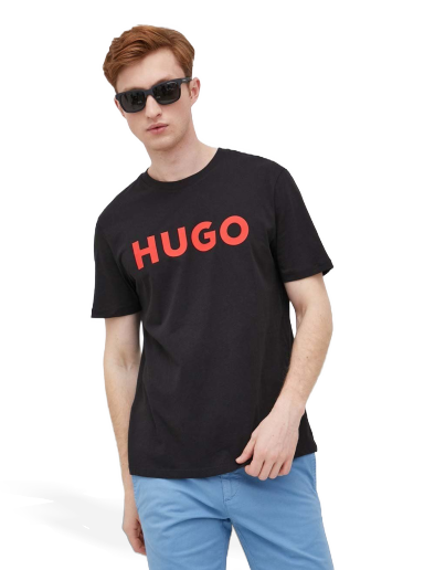 T-paita BOSS Cotton T-Shirt Musta | 50467556