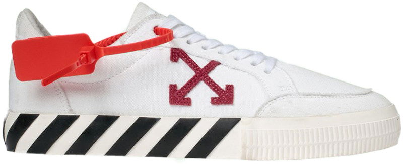 Tennarit ja kengät Off-White Vulc Low Canvas White Violet SS20 W Valkoinen | OWIA178R20D331090129, 0