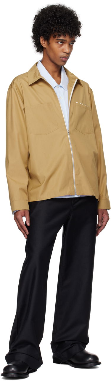 Paita Marni Zip Shirt Valkoinen | CUMU0297P0 USCT88, 3