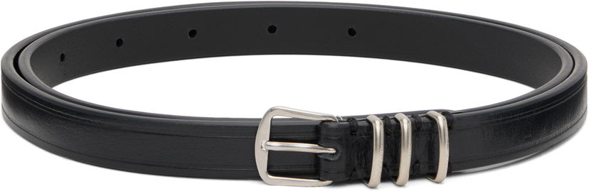 Vyöt Ann Demeulemeester Ann Demeulemeester Adea Leather Belt Musta | B0012936-LT167-099