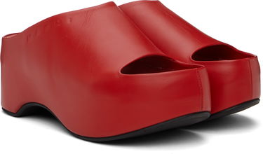 Tennarit ja kengät Marni Marni Platform Heeled Sandals Punainen | SAMS021604 P3628, 3