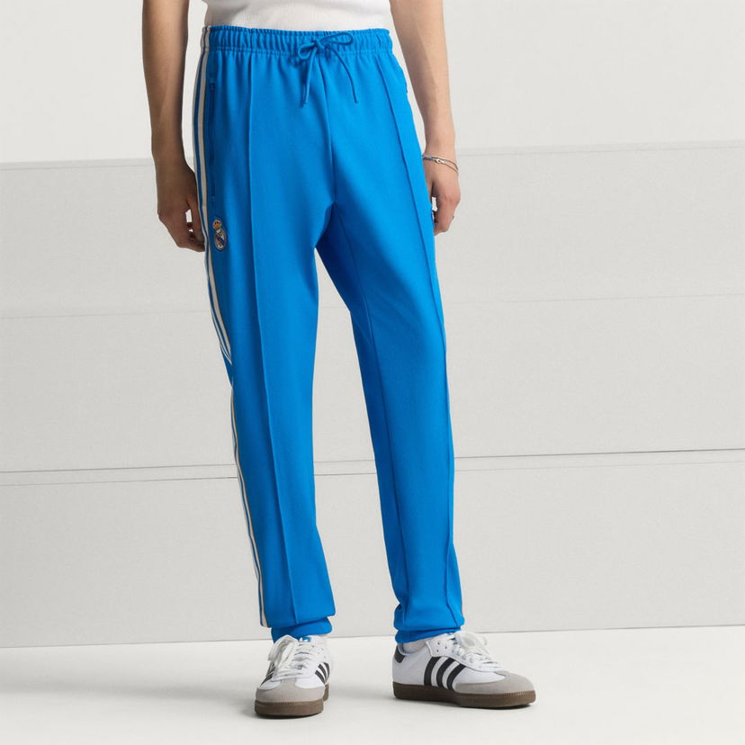 Verryttelyhousut adidas Performance Real Madrid Terrace Icons Track Pants Sininen | JN3057