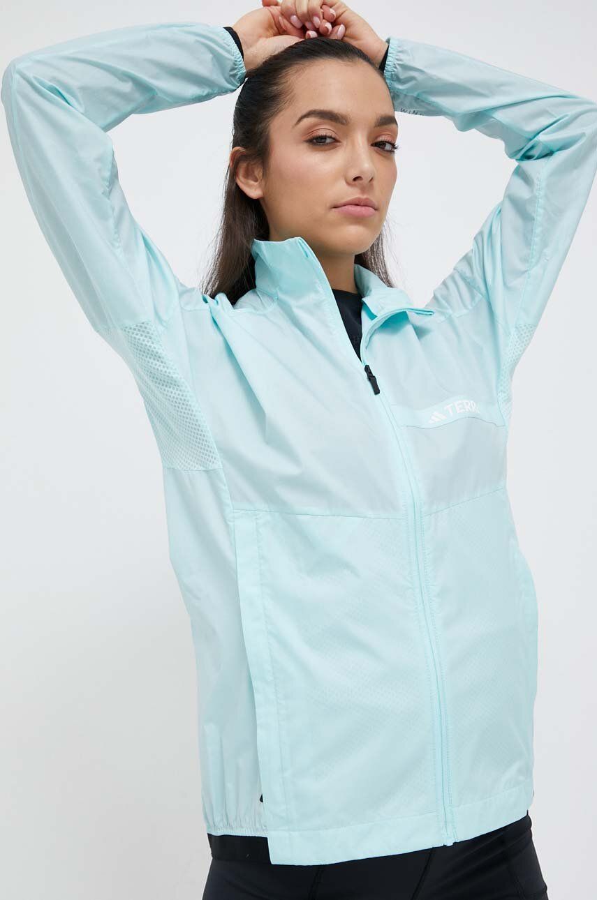 Tuulitakki adidas Performance TERREX Multi Windbreaker Turkoosi | IA1804, 0