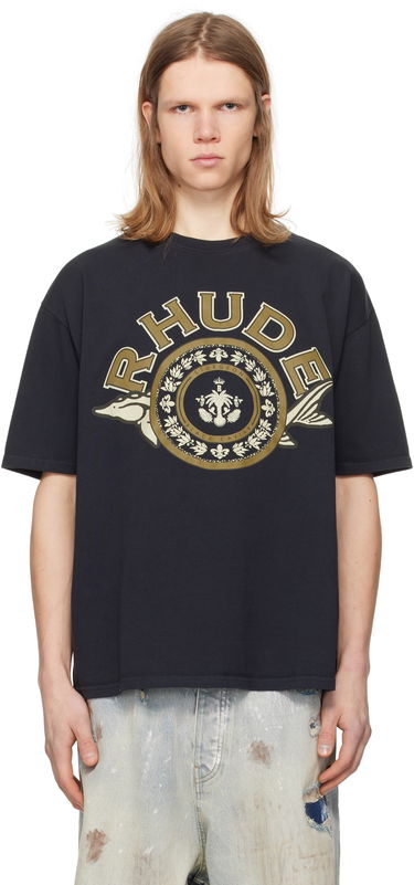 T-paita Rhude Rhude Caviar Graphic T-Shirt Musta | RHPS25TT05012, 0